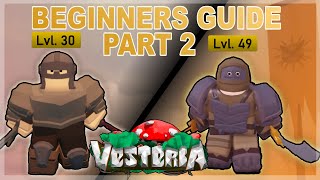 OUTDATED Vesteria Complete Beginners Guide Part 2 Roblox [upl. by Arev]