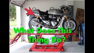 Triumph Thruxton R Suspension Adjustment Overview  Two Wheel Troubadour [upl. by Digdirb]