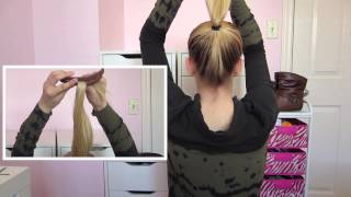 DIY  Easy BUN for THIN Hair [upl. by Winthrop377]