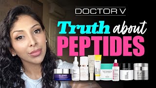 Doctor V  Truth About Peptides  Skin Of Colour  Brown Or Black Skin [upl. by Devland]