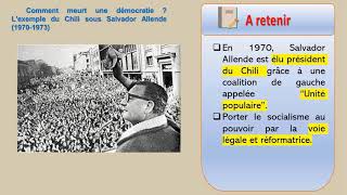 HGGSP 1ere Le Chili sous Salvador Allende 19701973 [upl. by Hpeseoj]