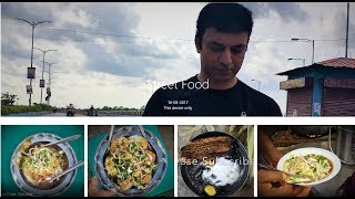 Bilaspur Street food  River view Chaupati  Chhattisgarh  India [upl. by Ihana]