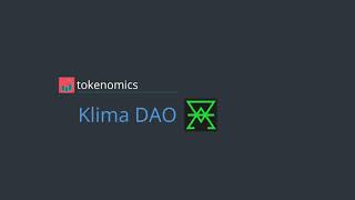 Tokenomics 101 Diagram Walkthrough Klima DAO [upl. by Schweiker]