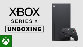 Unboxing the Xbox Series X [upl. by Eenalem]