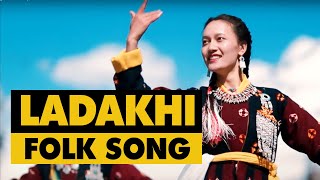 TASHIS PE LO Ladakhi Folk Song  Ladakh India [upl. by Anitsyrhk829]