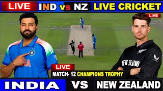 🔴Last 3 Over INDIA vs New Zealand LIVE [upl. by Schulman]