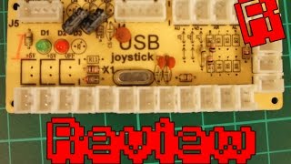 Zero Delay USB Arcade Encoder  Review amp Playtest [upl. by Thorner445]