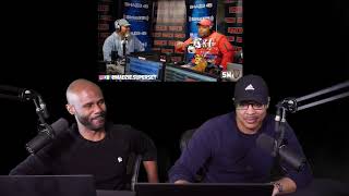 Stogie T Freestyle On Sway In The Morning REACTION  Dope South African Rapper [upl. by Enelav994]