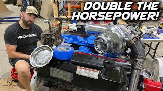 500HP 73 Powerstroke Build  Project Towverlander Pt1 Knucklehead Garage [upl. by Ladiv]