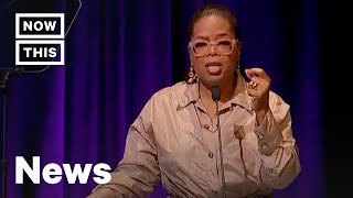 Oprah Winfrey Delivers Speech at Womens E3 Summit at the Smithsonian  NowThis [upl. by Summers]