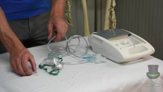 How to set up a nebulizer treatment [upl. by Erlina]