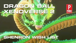 Dragon Ball Xenoverse 2  Shenron Wishes Unlock Hit Eis Nuova Omega Shenron [upl. by Raamal82]