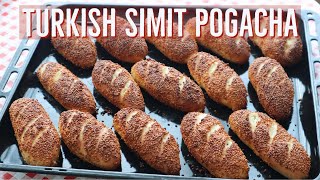 Turkish Simit Pogacha Poğaça amp Cheese Filling [upl. by Harold]