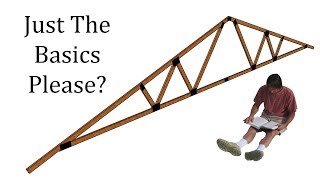 Simple Explanation About Roof Truss Design Parts And Assembly [upl. by Eneloj]