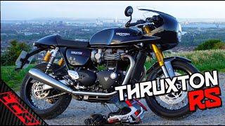 Triumph Thruxton RS  The Ultimate PERFORMANCE Retro Classic [upl. by Draw308]