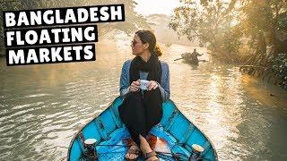 BANGLADESH IS SURPRISINGLY BEAUTIFUL incredible floating market [upl. by Nivri]