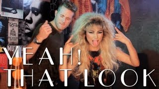 80s Rocker Hair Tutorial [upl. by Trometer]