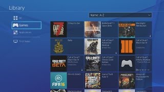 How to Delete Games on PS4 [upl. by Anatnahs]