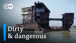 Scrapping ships in Bangladesh  DW Documentary [upl. by Biddick832]