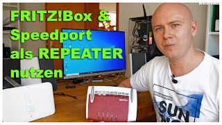 FRITZBox amp Speedport als RepeaterAccess Point nutzen [upl. by Niven255]