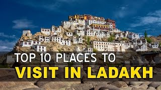 Top 10 beautiful places to visit in Leh  Ladakh [upl. by Eskill]