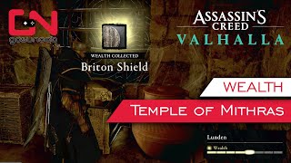 AC Valhalla How to Get Temple of Mithras Armor Gear Location  Lunden Wealth [upl. by Ilonka]