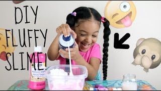 DIY How To Make Easy FLUFFY SLIME [upl. by Irfan258]