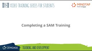 SAM App Completing a SAM Training [upl. by Yseult]