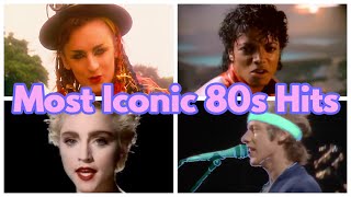 The 100 most iconic songs of the 80s New Version [upl. by Idnew]