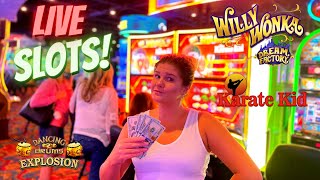 Live Slot Machine Play w 500 😎 Casino Slots Max Bet Bonus amp More [upl. by Yar666]