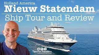 Holland America Nieuw Statendam Ship Tour And Review 6 Things You Need To Know [upl. by Rases160]