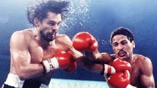 Wilfred Benitez vs Roberto Duran Highlights [upl. by Xonel]