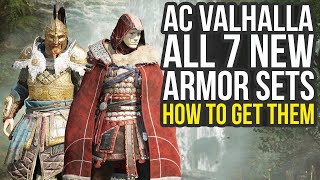 How To Get All 7 New Armor Sets In Assassins Creed Valhalla Wrath Of The Druids AC Valhalla DLC [upl. by Almeta719]