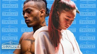 Bhad Bhabie cries talking about XXXtentacions Death [upl. by Adhern]