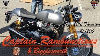 The New 1200 Triumph Thruxton R  Ride amp Review [upl. by Esmeralda]