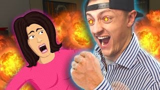 Angry Dad ABUSES Mom on Xbox Live Voice Trolling [upl. by Jazmin105]