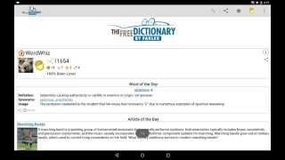 The Free Dictionary app for Android [upl. by Annavaj967]