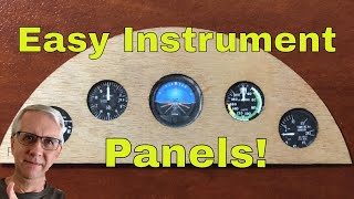 Quick amp Easy Instrument Panels for RC Model Airplanes [upl. by Hale]