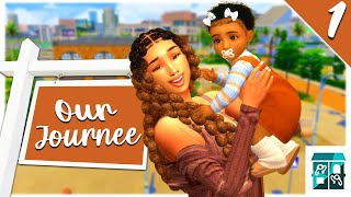 🚨NEW LP🚨 OUR JOURNEE 🏬 The Sims 4 Rent 1 A New Beginning [upl. by Venetia]