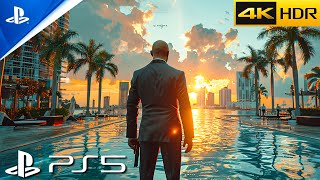 MIAMI PS5 Immersive ULTRA Realistic Graphics Gameplay 4K60FPS Hitman 2 [upl. by Scheld989]