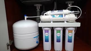 SimPure T1 5Stage Under Sink Reverse Osmosis Water Filtration System Installation Tutorial [upl. by Pardo]