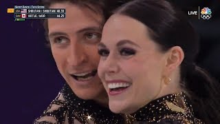 VirtueMoir 2018 Olympics SD Latin Rock Medley NBC [upl. by Gilson152]