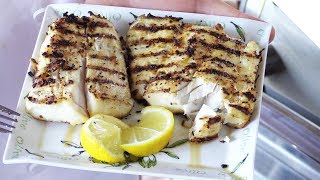 How to Cook Grilled Striped Bass BBQ Striper [upl. by Jobie]