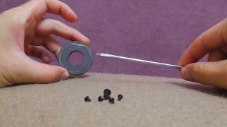 How to Magnetize amp Demagnetize a Screwdriver using a Speaker Magnet [upl. by Frankhouse673]