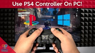 How to Use PS4 Controller On PC Windows 10 [upl. by Eisenberg]