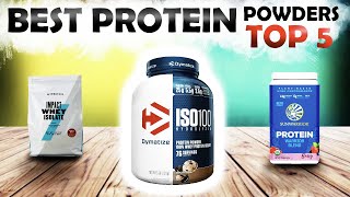 Top 5 BEST Protein Powders of 2024  STOP WASTING EFFORT [upl. by Ahker]