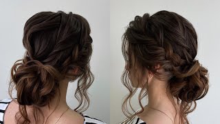 Beautiful messy bun hairstyle tutorial [upl. by Jessee]