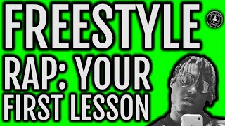 HOW TO FREESTYLE For Beginners Your FIRST Lesson [upl. by Attikram]