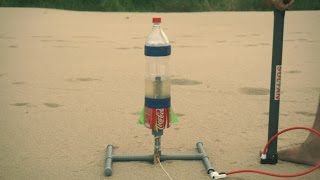 How to Make a Water Rocket With Plastic Bottle [upl. by Lengel62]