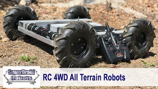 Remote Control 4WD ATRs SuperDroid Robots [upl. by Nomrej]